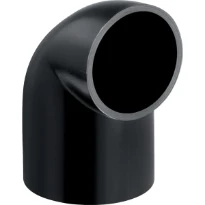 Geberit PE verloop bocht 90° 63 x 50 mm (lang model)