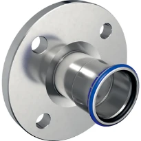 Geberit Mapress RVS siliconenvrij flens met persmof PN 10/16 DN15 x 15 mm