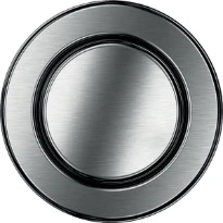 Geberit wc-sturing pneu 1spoeling tegenmoer inbouwdrukker geborsteld RVS