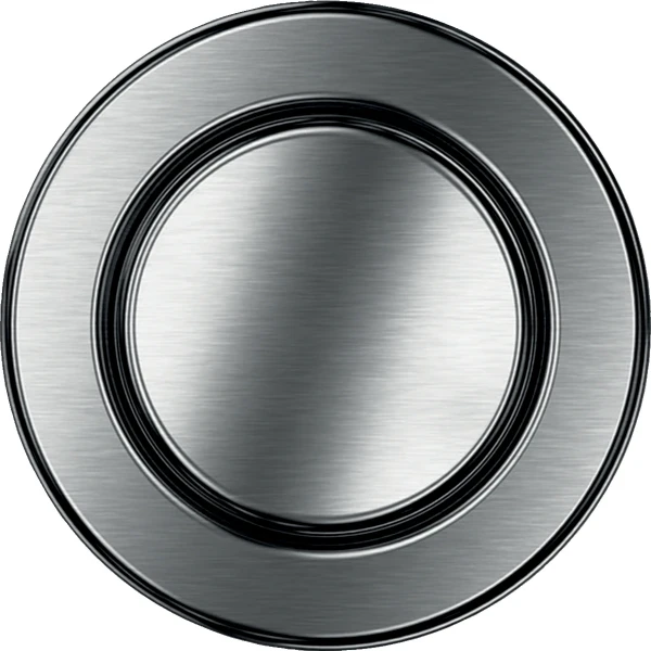 Geberit wc-sturing pneu 1spoeling tegenmoer inbouwdrukker geborsteld RVS