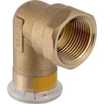 Geberit Mapress cuivre gaz courbe 90° FF 18 x 1/2 mm