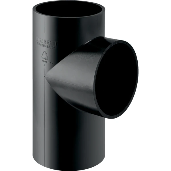 Geberit PE té réduit 88° 75 x 63 x 75 mm