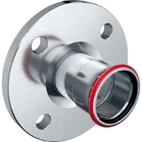 Geberit Mapress C-acier zingué bride avec manchon à sertir PN10/16 DN65 x 76,1 mm