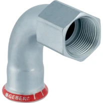 Geberit Mapress acier carbone courbe 90° FF 28 x 4/4 F