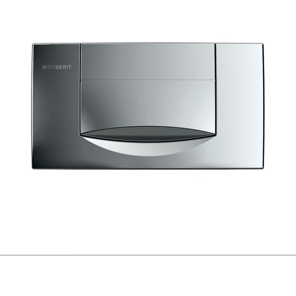 Geberit 200F afdekplaat voor sanbloc/systemfix chroom