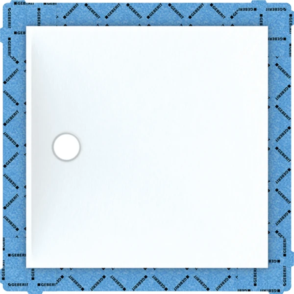 Geberit Setaplano tub de douche 120 - 4,5 o 120  cm blanc alpine