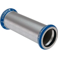 Geberit Mapress RVS siliconenvrij reparatie mof FF 15 x 15 mm