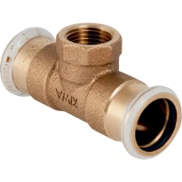 Geberit Mapress Cuivre FKM té réduit femelle FFF 28 x 1/2 F x 28 mm