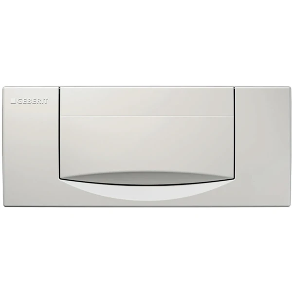 Geberit 300T bedieningsplaat voor spoel-stop spoeling alpenwit