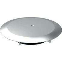 Geberit afdekplaatje, voor douchesifon chroom mat diam 90mm, waterslot 30/50mm