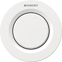 Geberit Type 01 bediening op afstand pneumatisch 1spoeling inbouwdrukker reservoir 8 cm alpenwit