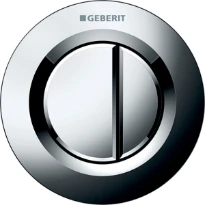 Geberit Type 01 bediening op afstand pneumatisch inbouwdrukker chroom