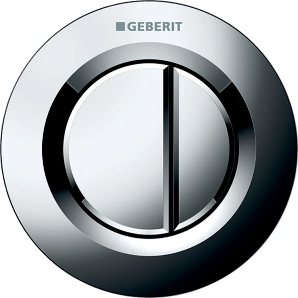 Geberit Type 01 bediening op afstand pneumatisch inbouwdrukker chroom