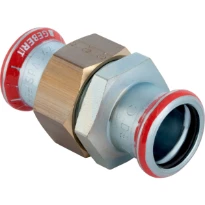 Geberit Mapress C-acier zingué raccord 3-pièces droit FF 28 x 28 mm