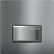 Geberit Type 50 urinoirsturing pneu bedieningsplaat geborsteld chroom