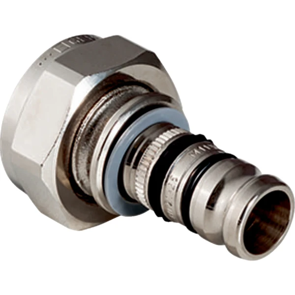 Geberit Mepla 2-delige koppeling met losse moer conisch dichtend MF 20 x EK3/4