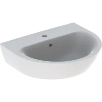 Geberit Renova lavabo 550 x 450 mm - blanc KeraTect - avec trou de robinet - avec trop-plein