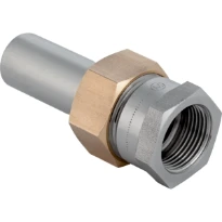 Geberit Mapress inox raccord 3-pièces coulissant avec joint plat MF 22 x 3/4 F