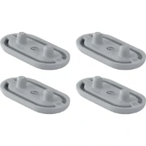 Geberit AquaClean 5000 / 5000plus rubber set nivellering wc-zitting (4 st) manhattan