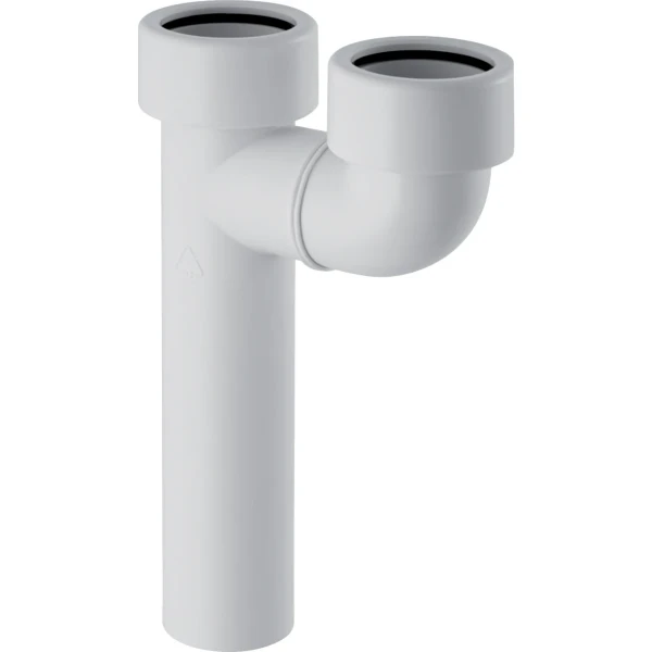 Geberit t-stuk tweedelig alpenwit