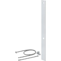 Geberit Monolith ombouwset wc-zitting Aquaclean 114  cm geborsteld aluminium
