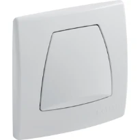 Geberit bouton poussoir - plaque blanche