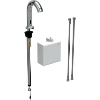Geberit Piave wastafelkraan opbouwdoos voor sturing zonder mengventiel generator chroom