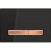 Geberit Sigma 50 plaque de commande noir rouge or 2 touches