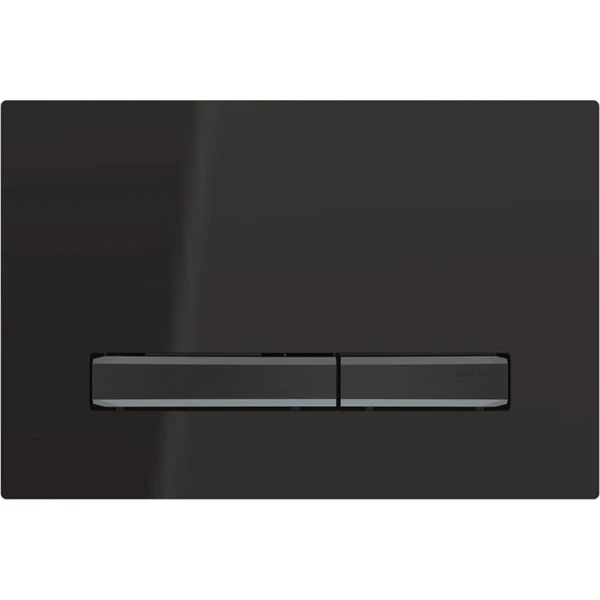 Geberit Sigma 50 plaque de commande noir noir chromé