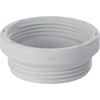 Geberit verlengstuk 6/4" wit