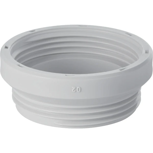 Geberit verlengstuk 6/4" wit