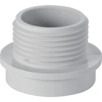Geberit schroefdraadnippel G 1" alpenwit