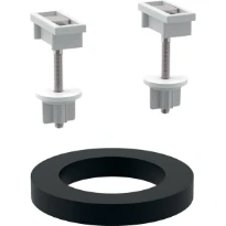Geberit AP117 bevestigingsset te plaatsen op de wc-pot opbouwspoelreservoir AP117