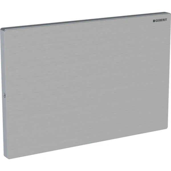 PLAQUE DE COMMANDE GEBERIT SIGMA brosse rvs à visser