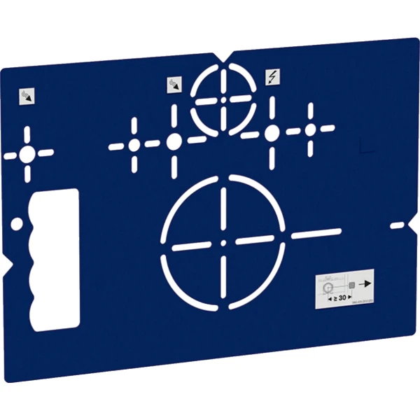 Geberit AquaClean gabarit pour cuvette susp. et AquaClean