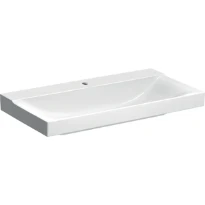 Geberit Xeno² lavabo 900 x 480 mm - blanc KeraTect - avec trou de robinet - sans trop-plein