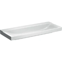 Geberit Xeno² lavabo 1200 x 480 mm - blanc KeraTect - sans trou de robinet - sans trop-plein