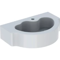 Geberit Bambini lavabo pour enfants 600 x 400 mm - blanc - avec trou de robinet - sans trop-plein