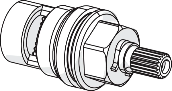 Hansa mécanisme, 1/2", 180°