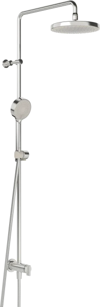 HANSA HANSABASICJET Regendouche set Chroom (Handdouche 95mm - Hoofddouche 200mm)