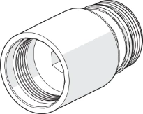 Hansa rotule, M18.5x1 chromé