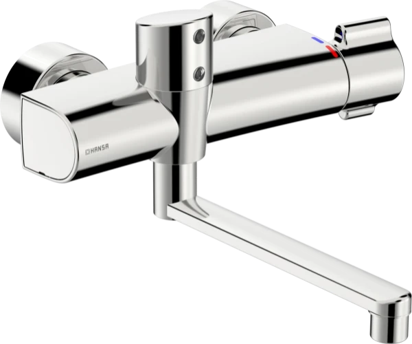 Hansa HansaClinica robinet lavabo, 6 V, Bluetooth chromé