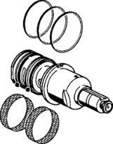 Hansa thermostat/mécanisme, DN20, G3/4