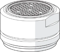 HANSA Mousseur, M24x1, 6 l/min Chroom