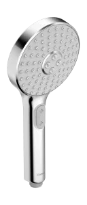 DOUCHETTE HANSA ACTIVEJET 120 MM chromé/gris 3 jet ronde