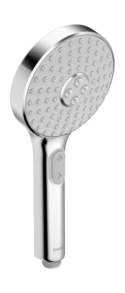 DOUCHETTE HANSA ACTIVEJET 120 MM chromé/gris 3 jet ronde