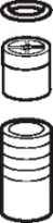 Hansa clapet anti-retour, M16 x 1 / M14 x 1