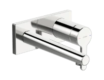 Hansa HansaDesigno Style set de finition pour robinet lavabo chromé