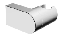 Hansa Hansaviva support douchette pour montage mural chromé plastique pivotable