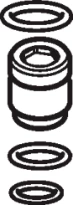 HANSA Koppelstuk, M16x1, SW10
